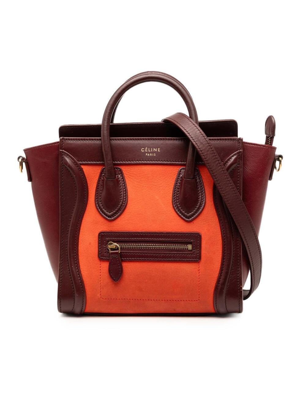 Celine Nano Tricolor Nubuck And #352132C97B